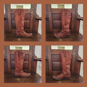 Womens FRYE Melissa Button Boots Size 9